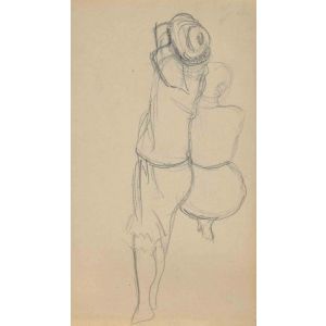 The Sketches Of Women From Back
