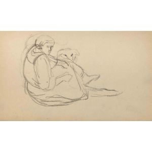 The Boy With Dog