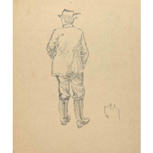 The Man with a feather Hat