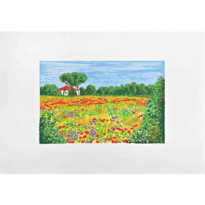 Meadow with Poppies