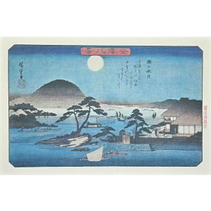 Landscape in Full Moon - Eight Scenic Spots in Kanazawa