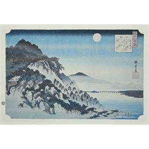 The Full-moon - Eight Scenic Spots in Oomi