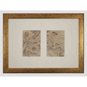 Pair of Oriental Figures