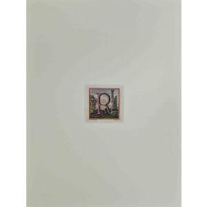 Antiquities of Herculaneum -  Alphabet  R