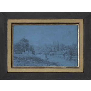Landscape in Blue