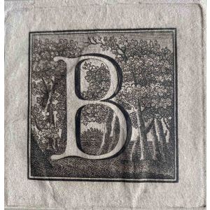Antiquities of Herculaneum  - Letter of the Alphabet B