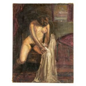 Nude woman
