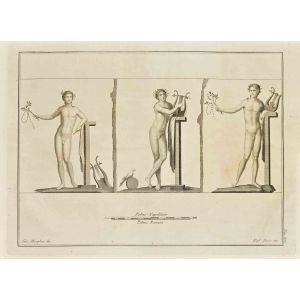 Ancient Roman Fresco from Herculaneum  