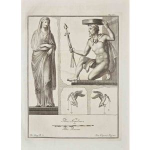 Ancient Roman Fresco from Herculaneum
