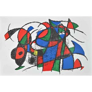 Abstract Composition - Mirò Lithographe