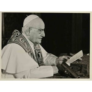 Pope John XXIII - Vintage b/w Photo  