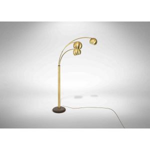 Vintage Brass Floor Lamp