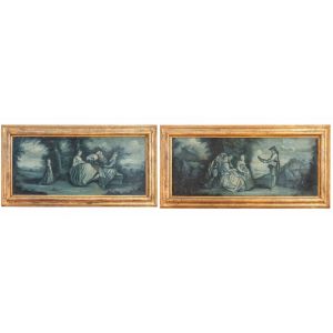 Pair of Gallant Scenes