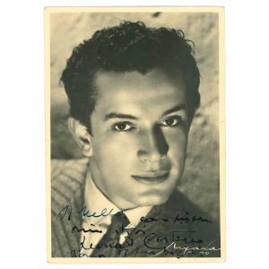 Autographed Portrait of Leonardo Cortese