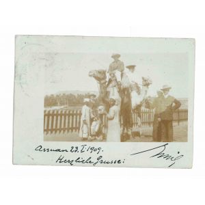 Assuan - Herzliche Grusse in 1909