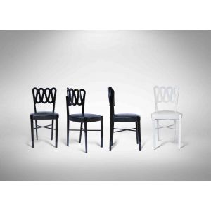 Set of 4 Vintage Chairs Model 969