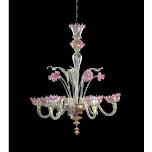 Vintage Murano Glass Chandelier
