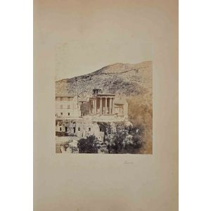 View of the Ancient Tivoli - Silver Salt Photograph
