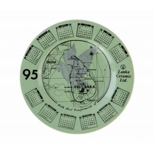 Vintage Calendar Plate 