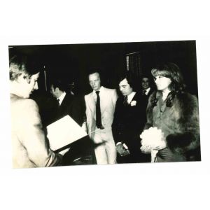 Italian Celebrities of the 70s - Vintage Photo      