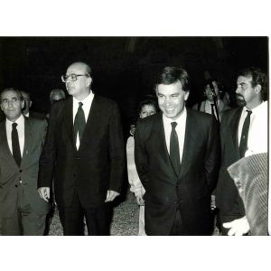 Meeting between Bettino Craxi and Felipe Gonzalez