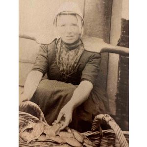 The Old Days - Woman in Hollandaise Costume