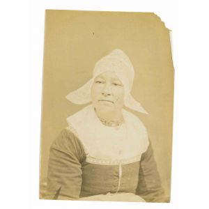 The Old Days - A Belgian Woman of the Peasant Class