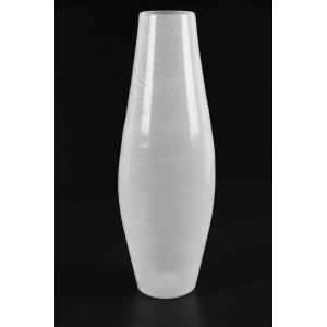 White Glass Vase