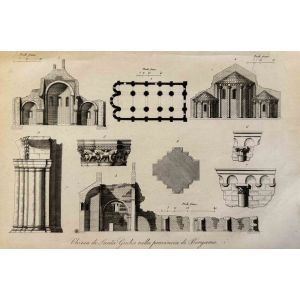 Uses and Customs -Map of St. Giulia Church, Bergamo