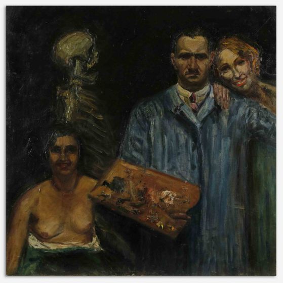 Self-Portrait with Model