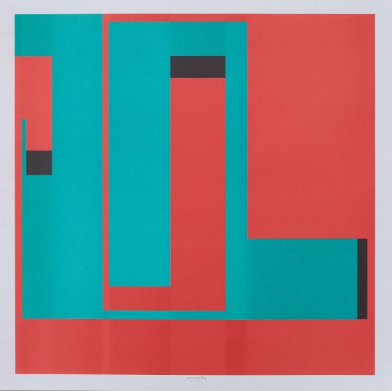 Negative - Positive by Bruno Munari - Contemporary Artwork