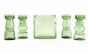 Set of Vintage Green Glasses - SOLD