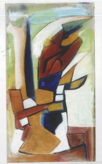  Abstract Post-Cubism by Giorgio Lo Fermo - Contemporary Artwork