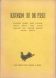 Various Authors, Ricordo di De Pisis, Rome, Carlo Colombo, 1956, Rare Book, Modern Art, Modern Art Rare Books, Italian artists, Roman School