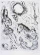 Les Danseurs à la Lune by Marc Chagall - Modern Art