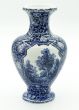 Blue Porcelain Vase by Franz Anton Mehlem - Decorative Objects
