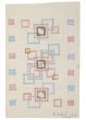 "Abstract Composition" is an original drawing in watercolor on paper, realized by Jean Delpech (1916-1988).