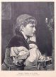 Woman is an original zincography on paper realized by D'Apres U. Seifert, in 1905.