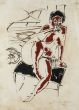 Nude by Pericle Fazzini - Modern Artwork