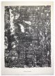 Crique Pierrense is an original lithograph on watermarked paper "Arc". Abstract composition by the French artist Jean Dubuffet. From the album of "Eaux Pierres-Sabule" (1953-1959). In excellent conditions.

