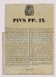 Edict of Pio IX
