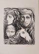 Carlo Levi, Untitled, Litograpg, 1971, Modern Art, Modern Art Artwrk, Graphic Art