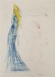 Frocin, le mauvais nain, from "Tristan et Iseult", by Salvador Dalì, original print