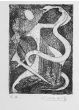 Giselle Halff - Cavalier in the Battle with Serpent - Modern Art