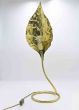 Vintage Brass Lamp Leaf