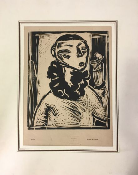 Portrait Of Woman by Arturo Martini - Modern Artwork