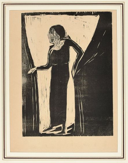 Actress on the Proscenium by Arturo Martini - Modern Artwork
