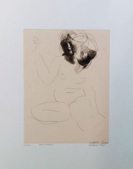 Erma bifronte by Emilio Greco - Contemporary artwork