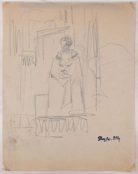 An Actor by Jean Dreyfus Stern - Modern Artwork 