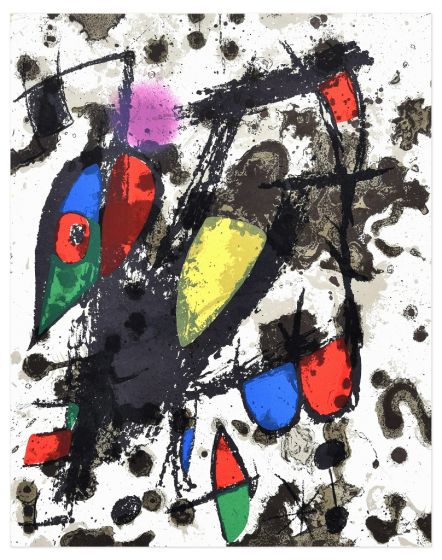 Coverture by Joan Mirò - Surrealist Artwork